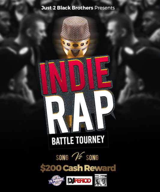 Coming Soon – Just 2 Black Brothers Indie Rap Battle Tourney [Video]